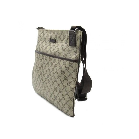 Pre Loved Gucci GG Supreme Flat Messenger Bag - Picture 3 of 8